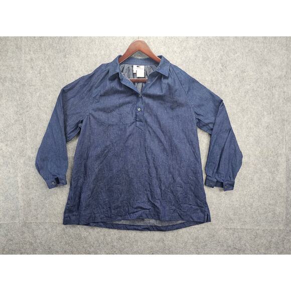 70S‎ CALVIN KLEIN DENIM COTTON SHIRT - Picture 1 of 7